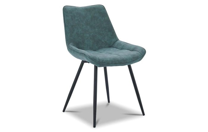 Обеденный стул Amalia темно-бирюзового цвета
