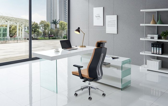 Кресло офисное Aspen коричневого цвета - лучшие Офисные кресла в INMYROOM