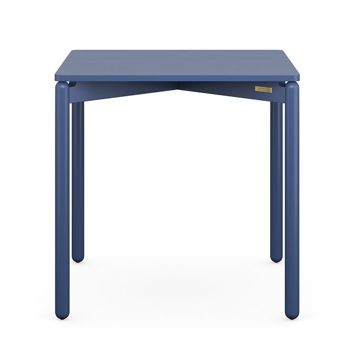 Стол обеденный Saga синего цвета - купить Обеденные столы по цене 32200.0