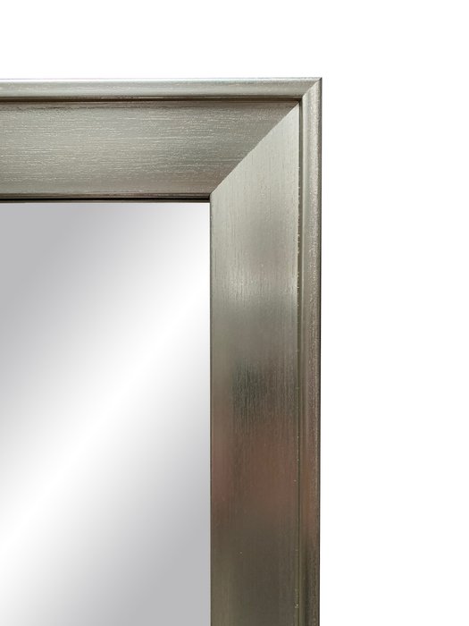 Настенное зеркало Париж в раме бежевого цвета - купить Настенные зеркала по цене 5800.0