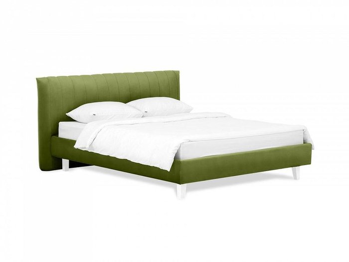 Кровать Queen Anastasia L 160х200 зеленого цвета - купить Кровати для спальни по цене 46580.0