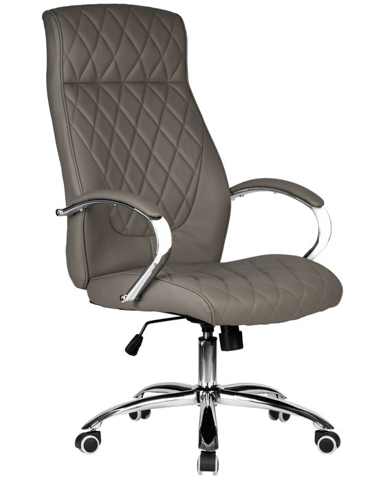 Офисное кресло для руководителей Benjamin серого цвета - купить Офисные кресла по цене 17470.0