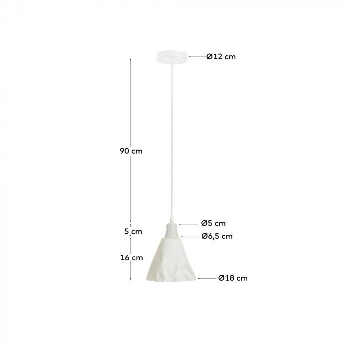 Подвесной светильник Cristela белого цвета - лучшие Подвесные светильники в INMYROOM