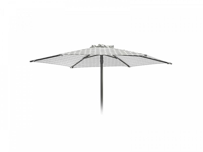 Разборный пляжный зонт Breeze серого цвета