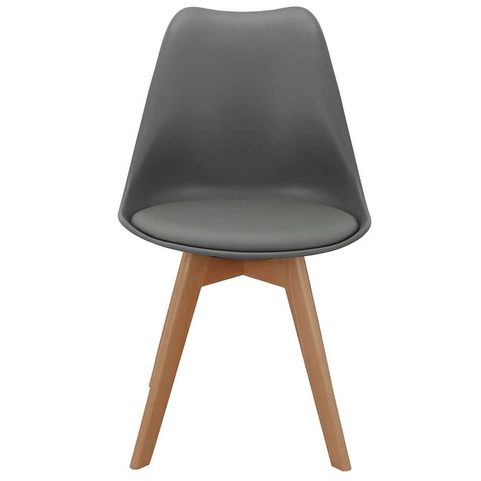 Стул Bon серого цвета - купить Обеденные стулья по цене 6590.0