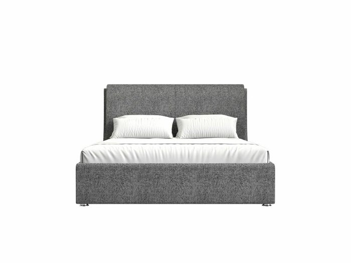 Кровать Принцесса 160х200 серого цвета с подъемным механизмом - купить Кровати для спальни по цене 83999.0