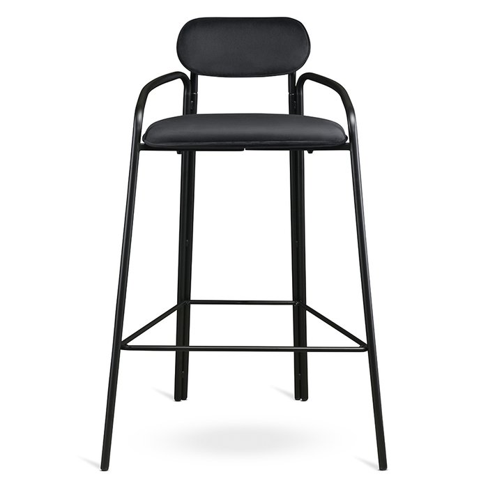 Набор из двух барных стульев Ror round черного цвета - купить Барные стулья по цене 35900.0