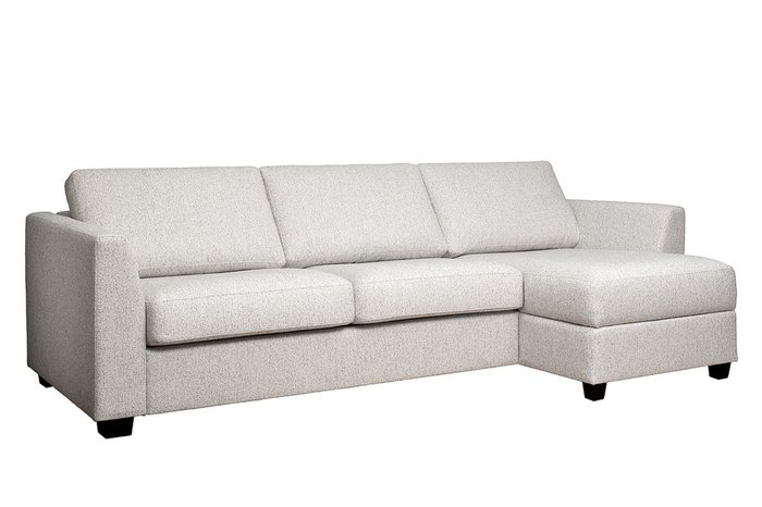 Угловой диван-кровать Bravo №3 серо-бежевого цвета - купить Угловые диваны по цене 360000.0
