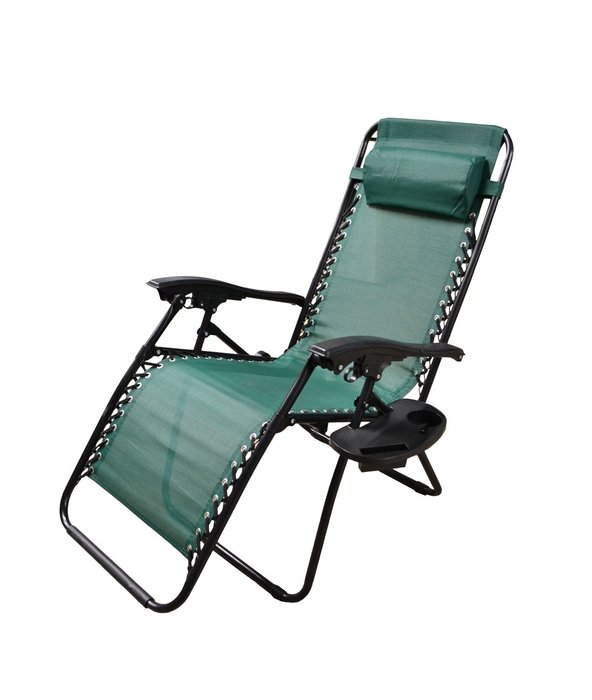 Кресло-шезлонг Фиеста зеленого цвета - купить Шезлонги по цене 5771.0