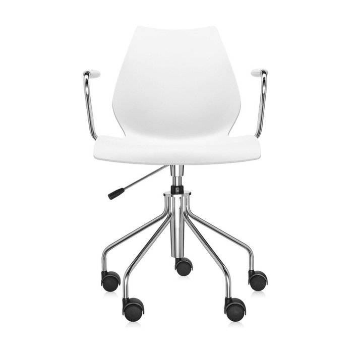 Офисный стул Maui белого цвета - купить Офисные кресла по цене 57119.0