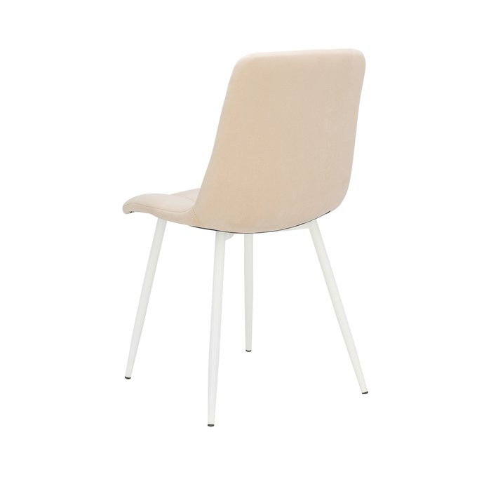  Обеденный стул Скай экокожа бежевого цвета - купить Обеденные стулья по цене 4127.0