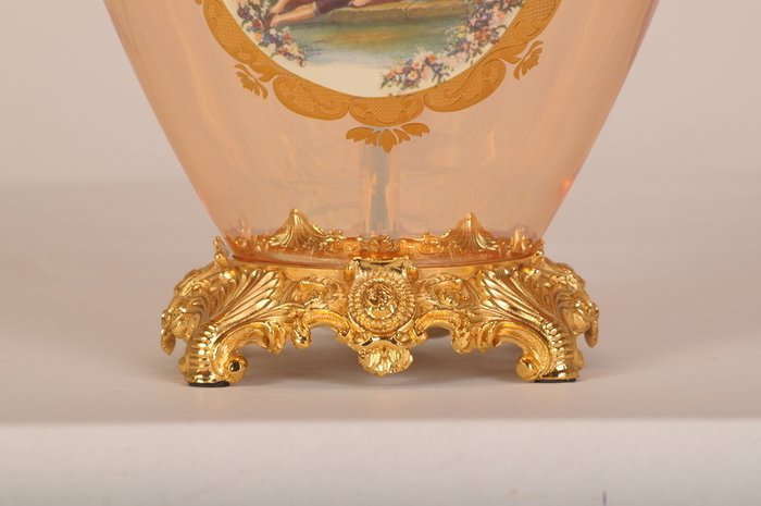 Настольная лампа Lilie TL.8102-1GO (ткань, цвет желтый) - купить Настольные лампы по цене 23492