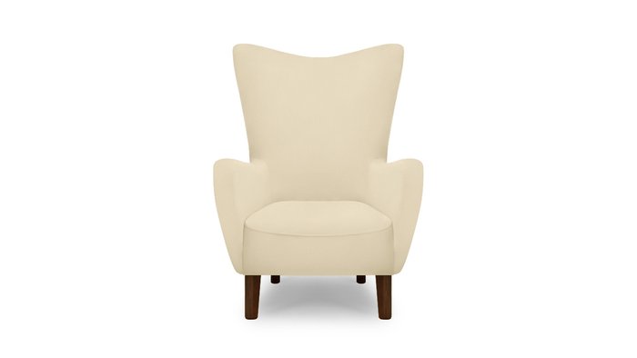 Кресло Лестер бежевого цвета - купить Интерьерные кресла по цене 23500.0