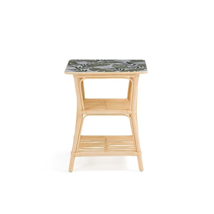 Кофейный стол из ротанга Naturo бежевого цвета - купить Кофейные столики по цене 15315.0