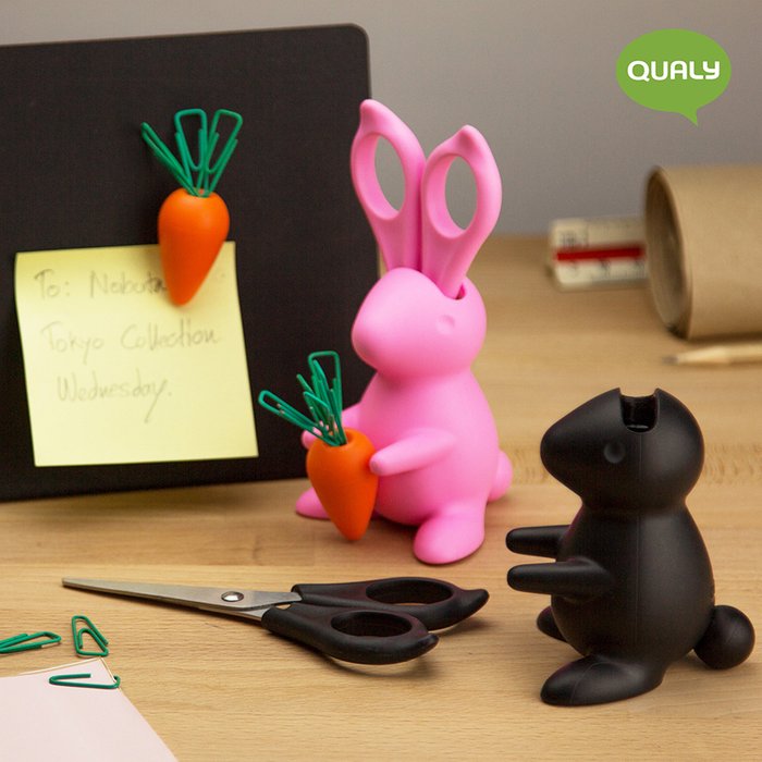 Ножницы+магнит со скрепками bunny розовый - купить Декоративные коробки по цене 1790.0 Ножницы+магнит со скрепками bunny розовый - купить Декоративные коробки по цене 1790.0