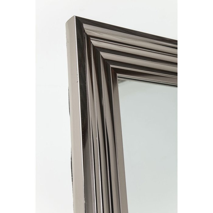 Зеркало напольное Frame серебряного цвета - лучшие Напольные зеркала в INMYROOM