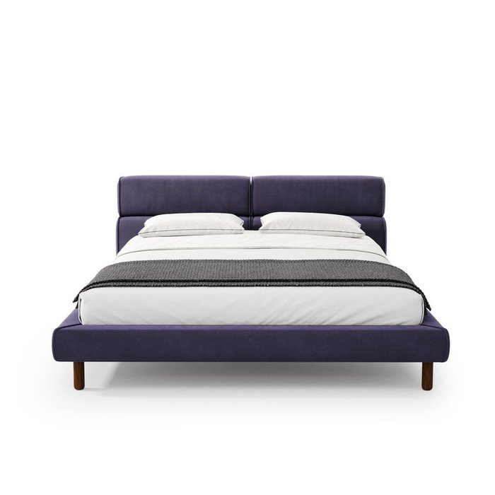 Кровать Cascade 160х200 фиолетового цвета - купить Кровати для спальни по цене 104850.0