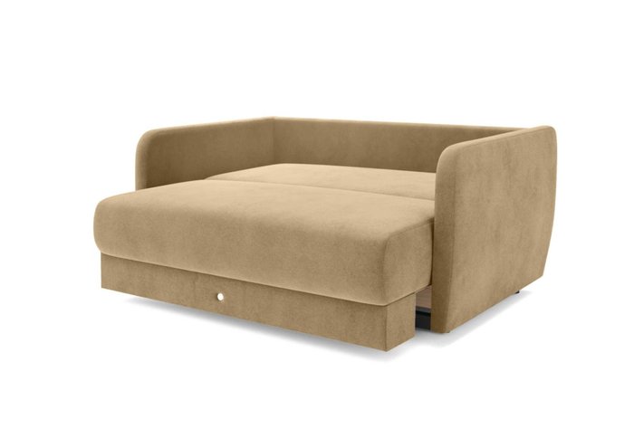 Прямой диван-кровать бежевого цвета - купить Прямые диваны по цене 140000.0