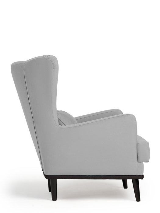 Кресло Оскар zara светло-серого цвета - лучшие Интерьерные кресла в INMYROOM