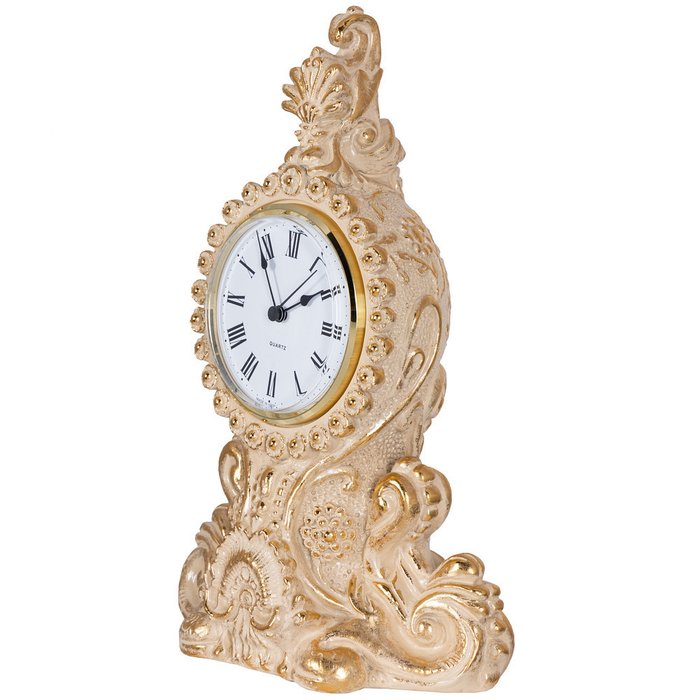 Часы Комильфо кремово-золотого цвета - купить Часы по цене 8605.0