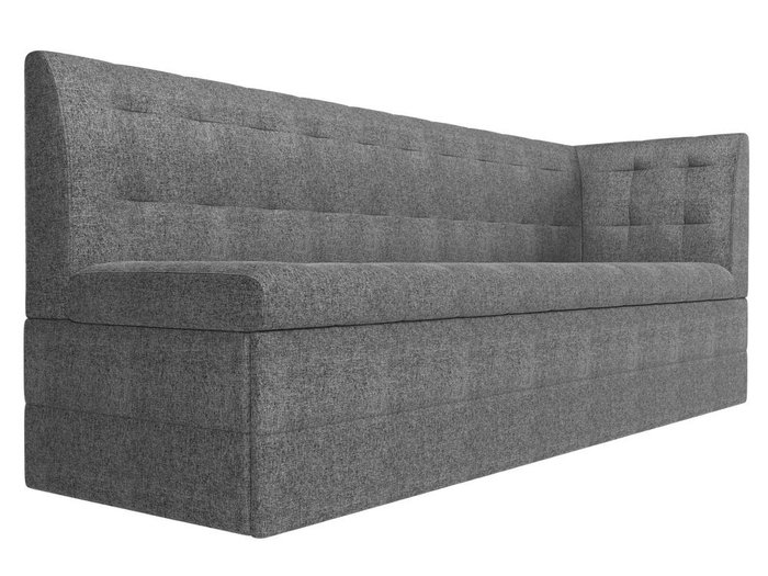 Кухонный прямой диван Бриз серого цвета - лучшие Прямые диваны в INMYROOM