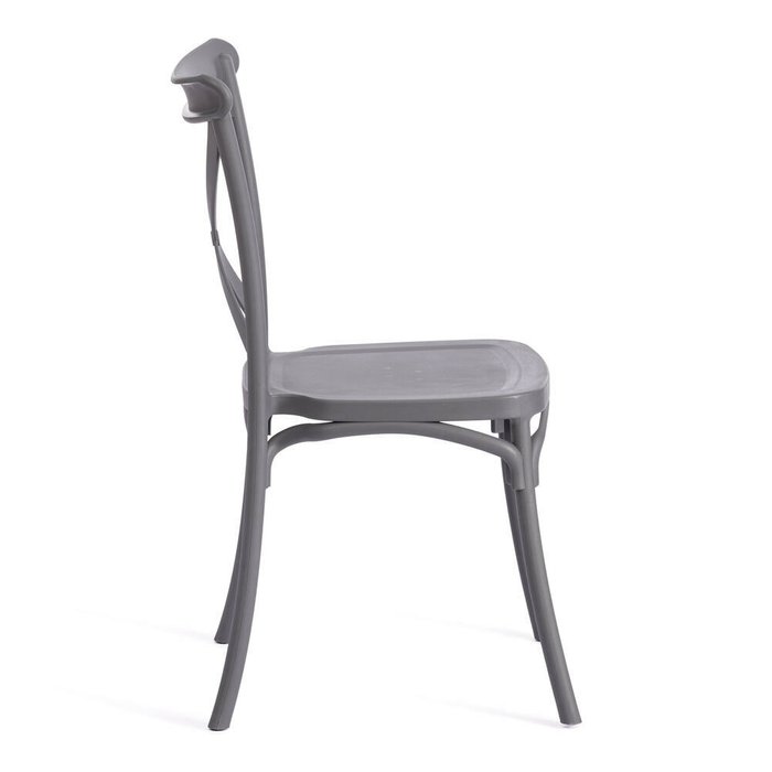 Стул Cross серого цвета - купить Обеденные стулья по цене 2620.0