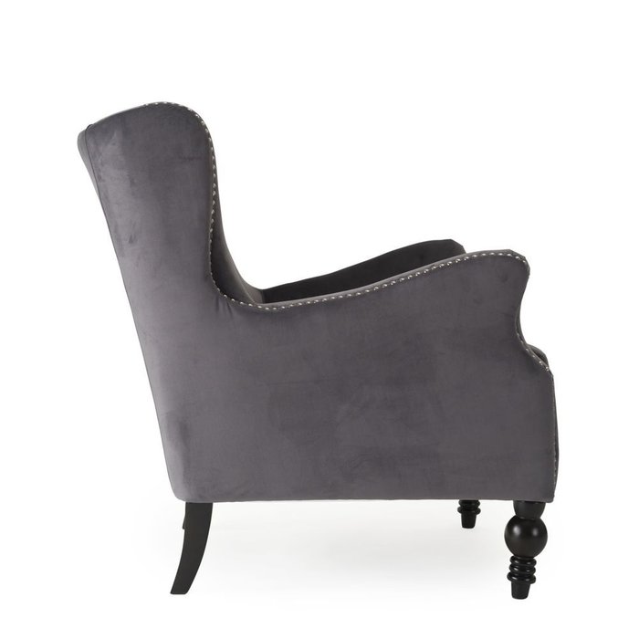Кресло Dallas темно-серого цвета - лучшие Интерьерные кресла в INMYROOM
