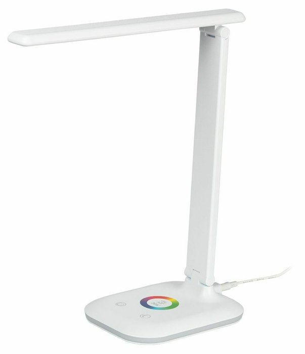 Настольная лампа NLED-502 Б0057194 (пластик, цвет белый)