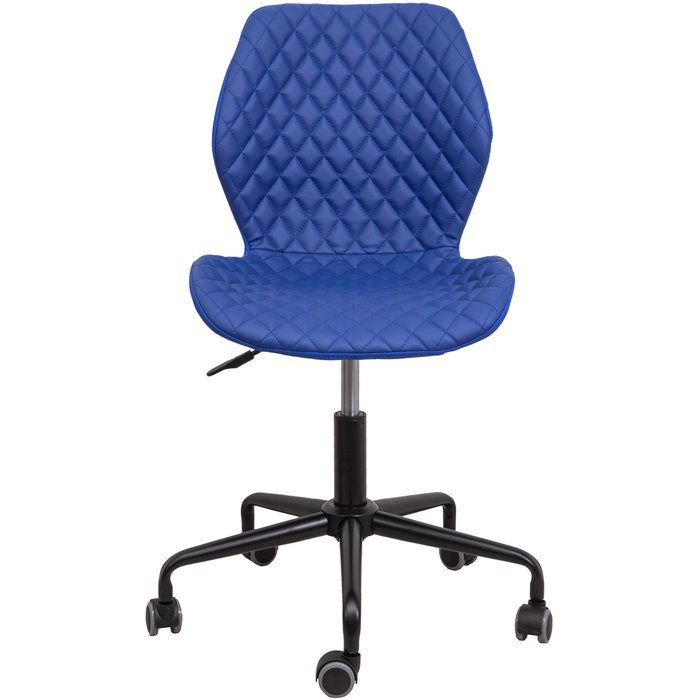 Кресло поворотное Delfin синего цвета - лучшие Офисные кресла в INMYROOM