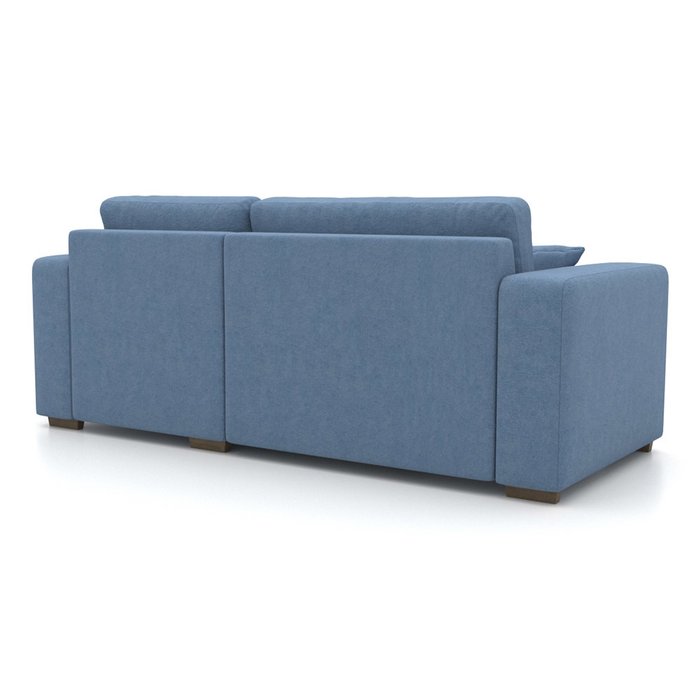 Угловой диван-кровать Morti EKL синего цвета - лучшие Угловые диваны в INMYROOM