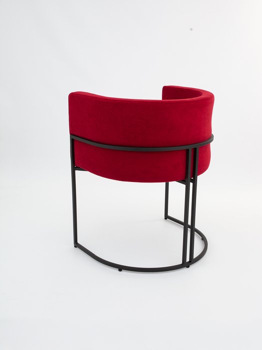 Стул Орио красного цвета - лучшие Обеденные стулья в INMYROOM