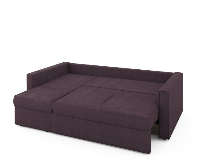 Угловой раскладной диван Macao левый бледно-лилового цвета - купить Угловые диваны по цене 72100.0
