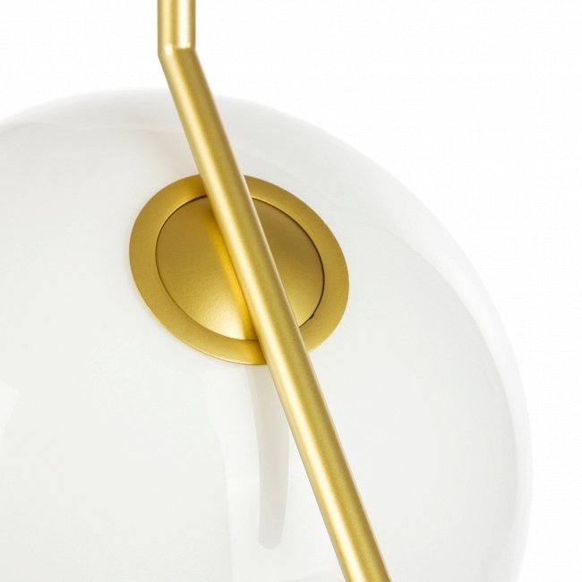Подвесной светильник Cricket Gold белого цвета - купить Подвесные светильники по цене 8446.0