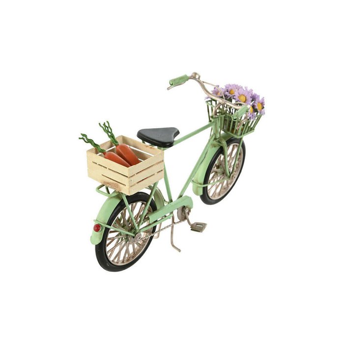 Декоративная фигура Чёрный Мята Велосипед Vintage 24 x 9 x 13 cm (2 штук) - купить Фигуры и статуэтки по цене 5021.0