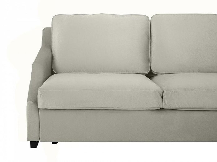 Диван-кровать трёхместный Windsor с молдингом светло-серого цвета - лучшие Прямые диваны в INMYROOM