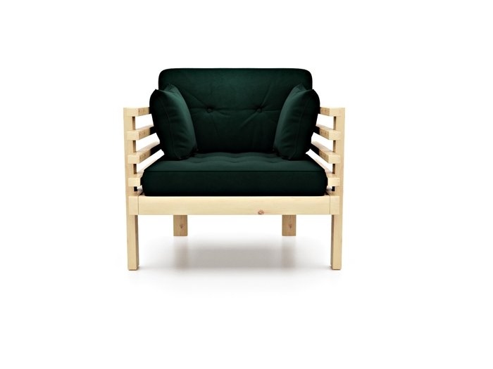 Кресло Стоун темно-зеленого цвета - купить Интерьерные кресла по цене 19990.0