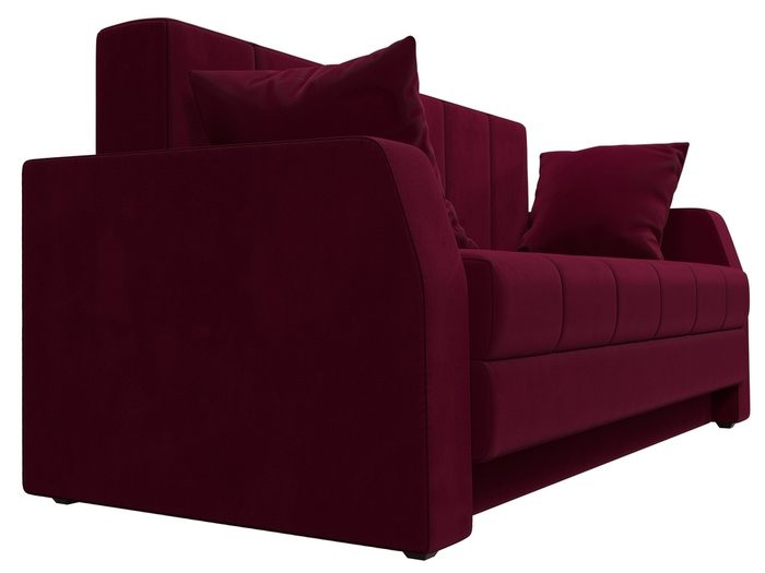 Прямой диван-кровать Малютка красного цвета - лучшие Прямые диваны в INMYROOM
