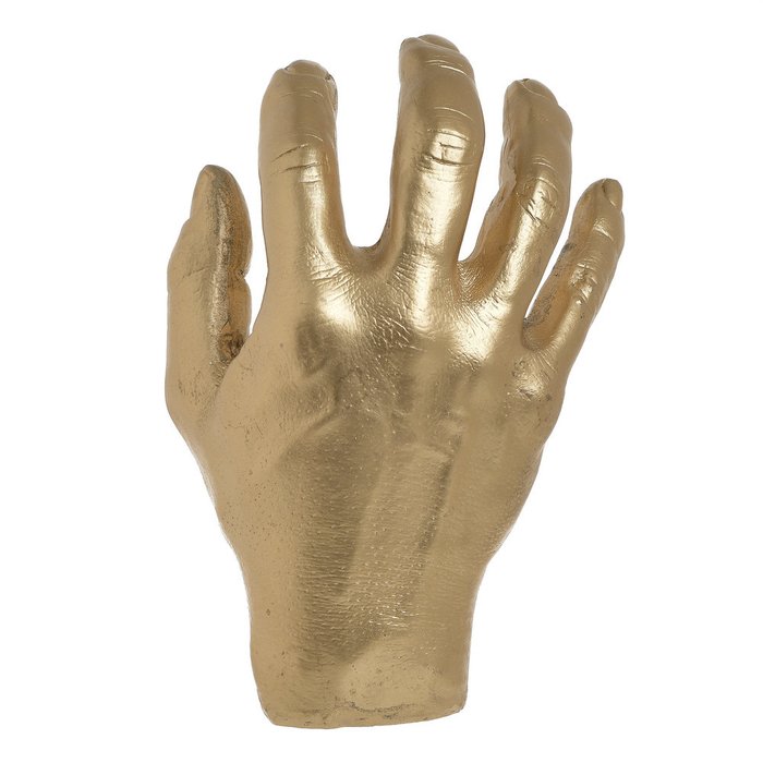Статуэтка Hand золотого цвета - купить Фигуры и статуэтки по цене 2820.0