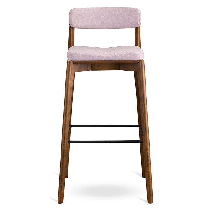 Стул барный Aska розово-коричневого цвета - купить Барные стулья по цене 25900.0