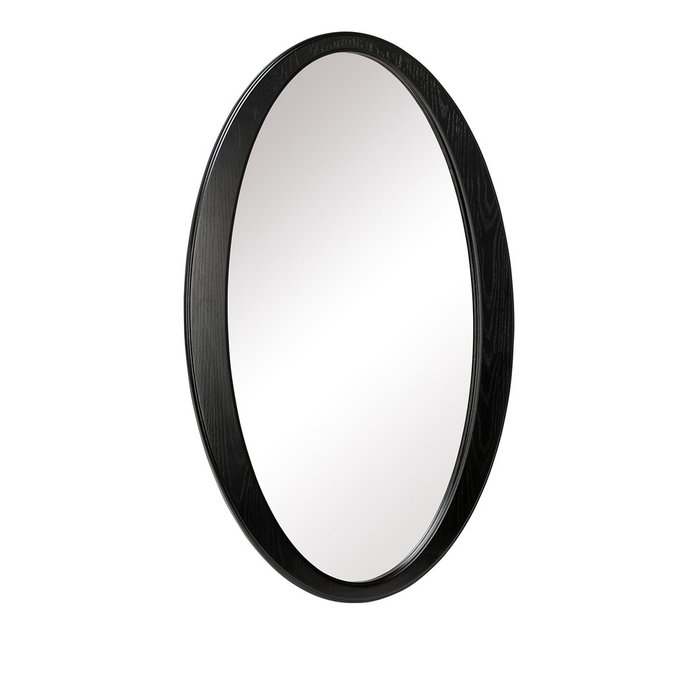 Настенное зеркало Опера 78х118 черного цвета - купить Настенные зеркала по цене 10429.0