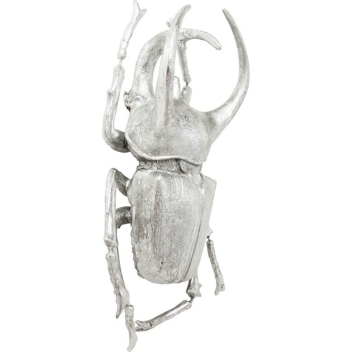 Украшение настенное Beetle серебряного цвета - купить Декор стен по цене 16380.0