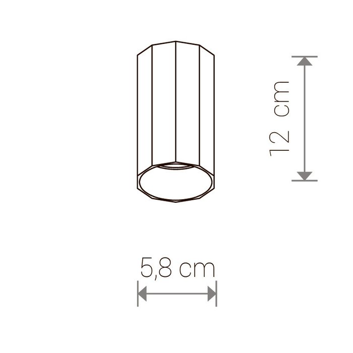 Потолочный светильник Poly 8875 (металл, цвет белый) - купить Накладные споты по цене 944.0