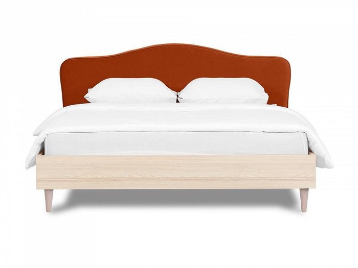 Кровать Queen II Elizabeth 160х200 с изголовьем терракотового цвета - купить Кровати для спальни по цене 40425.0