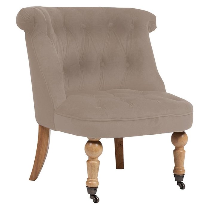 Кресло Amelie French Country Chair бежевого цвета - лучшие Интерьерные кресла в INMYROOM