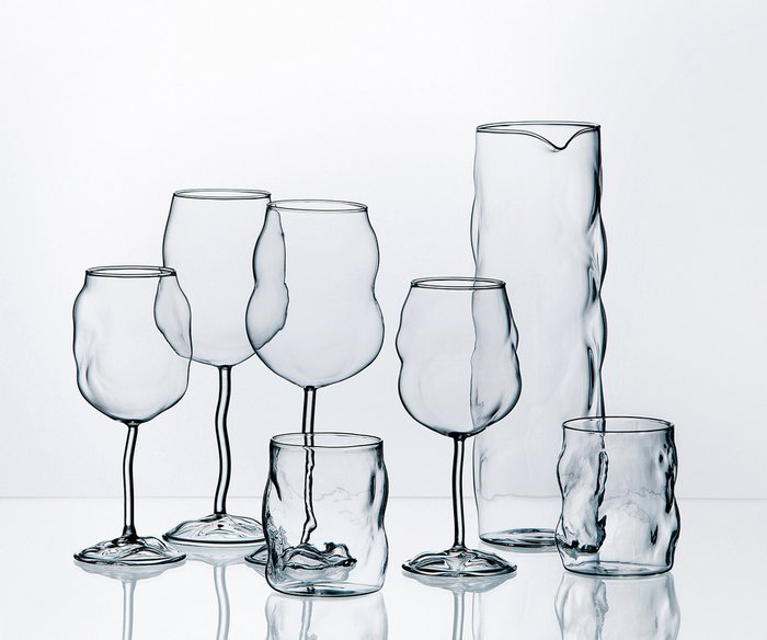 Стакан Seletti Sonny из прозрачного стекла - купить Бокалы и стаканы по цене 2400.0