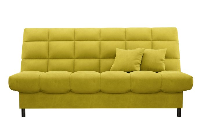 Диван-кровать Юта горчичного цвета - купить Прямые диваны по цене 32990.0