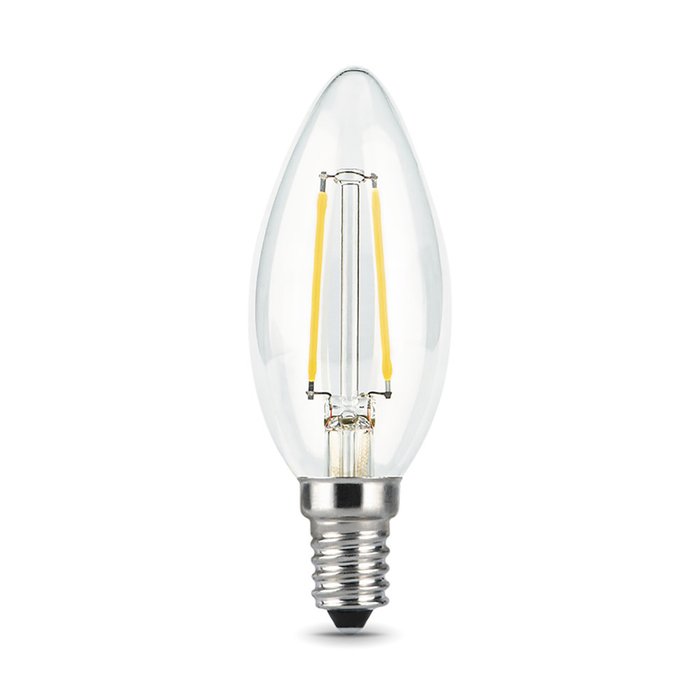 Лампочка Gauss Свеча с цоколем E14 - купить Лампочки по цене 235.0