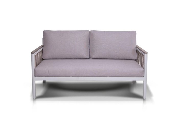 Садовый диван Сан Ремо серого цвета - купить Садовые диваны по цене 54180.0