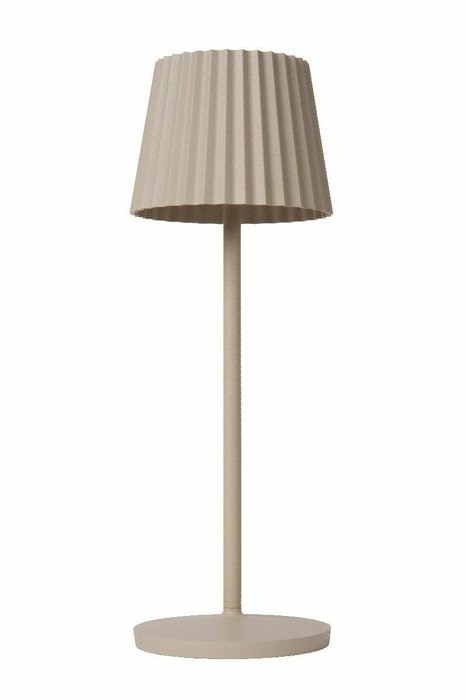 Настольная лампа Justine 27889/02/38 (пластик, цвет кремовый) - купить Настольные лампы по цене 26650.0
