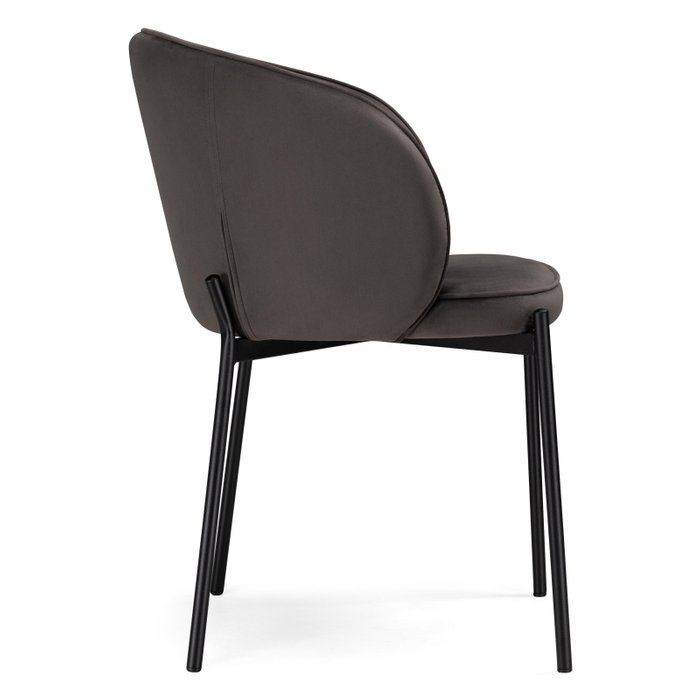 Стул Нейл темно-серого цвета  - лучшие Обеденные стулья в INMYROOM